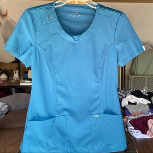 Blue Scrub Top